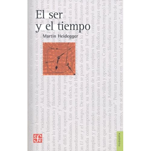 EL SER Y EL TIEMPO - MARTIN HEIDEGGER