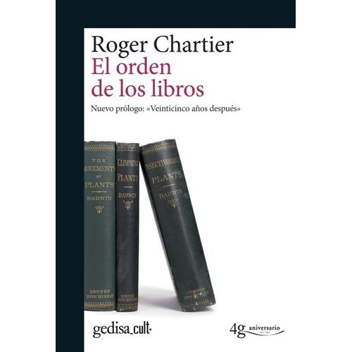 EL ORDEN DE LOS LIBROS - ROGER CHARTIER