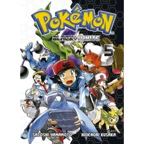 MANGA POKEMON BLACK AND WHITE 5