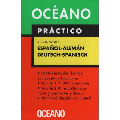 OCEANO DICCIONARIO PRACTICO ESPAÑOL-ALEMAN / DEUTSCH-SPANISC