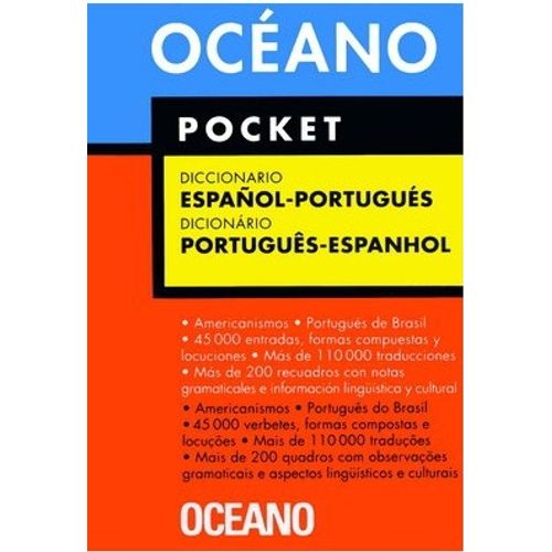 OCEANO DICCIONARIO POCKET ESPAÑOL-PORTUGUES / PORTUGUES-ESPA