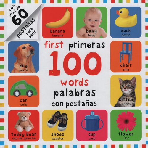 MIS PRIMERAS 100 PALABRAS - FIRST 100 WORDS - CON MAS DE 60