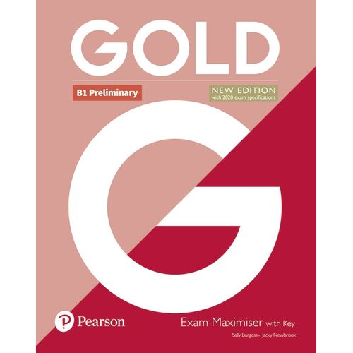 GOLD PRELIMINARY B1 (NEW EDITION) - EXAM MAXIMISER WITH KEY