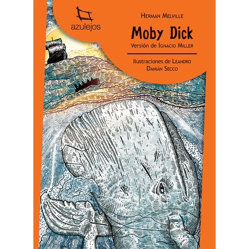 MOBY DICK - AZULEJOS NARANJA