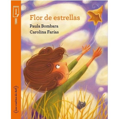 FLOR DE ESTRELLAS - TORRE DE PAPEL NARANJA