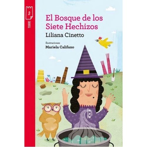 EL BOSQUE DE LOS SIETE HECHIZOS - TORRE DE PAPEL ROJA