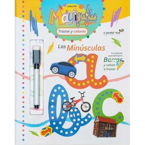 LAS MINUSCULAS EN CURSIVA - MAGIGRAFIAS. TRAZOS Y COLORES