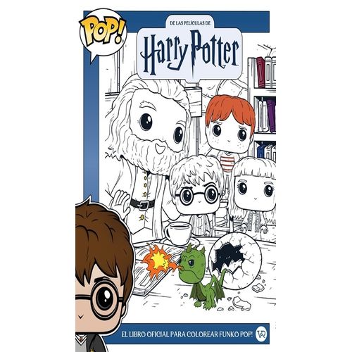 HARRY POTTER - EL LIBRO OFICLIAL PARA COLOREAR FUNKO POP