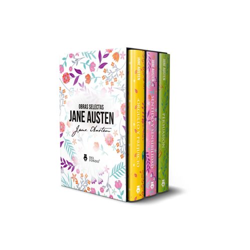 OBRAS SELECTAS DE JANE AUSTEN (3 VOLUMENES EN ESTUCHE)