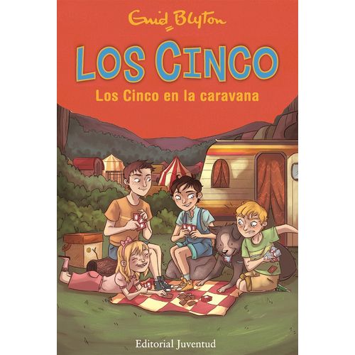 LOS CINCO EN LA CARAVANA - LOS CINCO 5 - ENID BLYTON