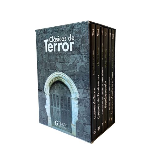 CLASICOS DE TERROR - PACK - 6 LIBROS
