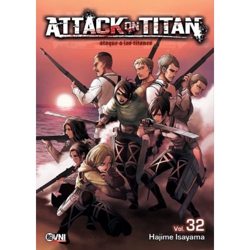 ATTACK ON TITAN - ATAQUE A LOS TITANES 32 - HAJIME ISAYAMA