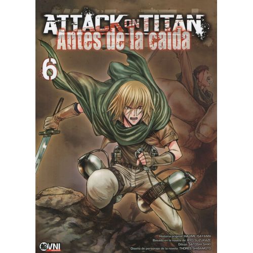 ATTACK ON TITAN - ANTES DE LA CAIDA VOL 6