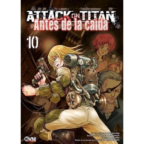 ATTACK ON TITAN - ANTES DE LA CAIDA VOL. 10 - HAJIME ISAYAMA