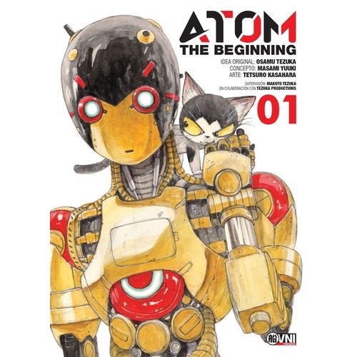 ATOM THE BEGINNING VOL. 01 - OSAMU TEZUKA