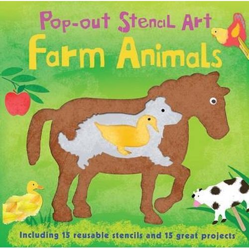 POP-OUT STENCIL ART: FARM ANIMALS