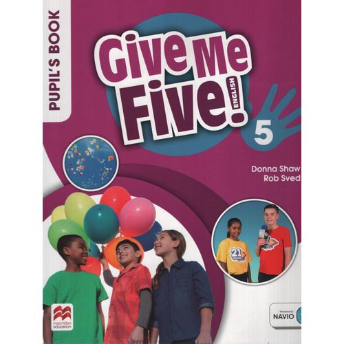 GIVE ME FIVE 5 - STUDENT'S PACK + PIN CODE GIVE ME FIVE 5 - STUDENT'S PACK + PIN CODE