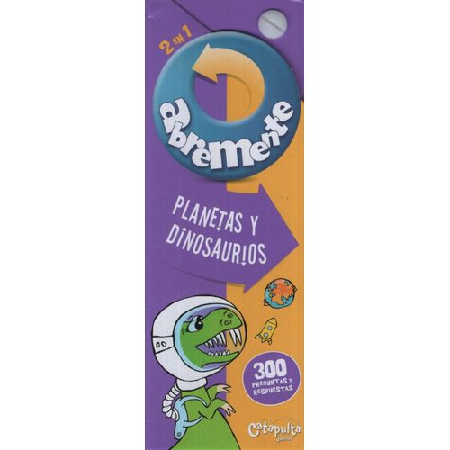 ABREMENTE 2 EN 1 - PLANETAS Y DINOSAURIOS