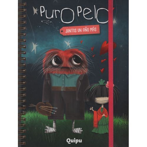 LIBRO AGENDA PURO PELO - JUNTOS UN AÑO MAS
