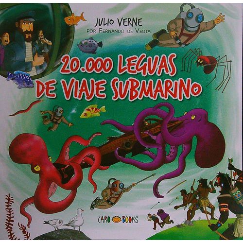 20000 LEGUAS DE VIAJE SUBMARINO - COLECCION JULIO VERNE