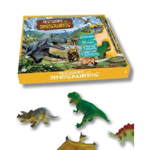 DESCUBRO LOS DINOSAURIOS (ESTUCHE) DESCUBRO LOS DINOSAURIOS (ESTUCHE)