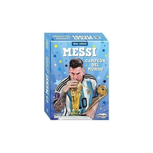 MESSI CAMPEON DEL MUNDO - PARA ARMAR - PUZZLE BOOK