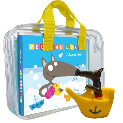 PEQUEÑO LOBO - A BAÑARSE! - LIBROS DE BAÑO PEQUEÑO LOBO - A BAÑARSE! - LIBROS DE BAÑO