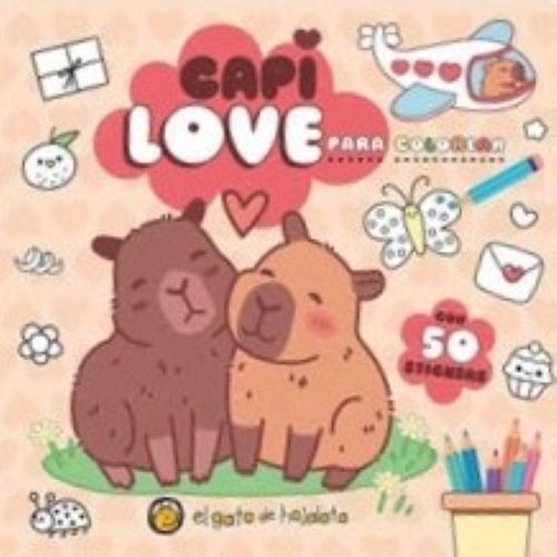 CAPI LOVE - CAPI PARA COLOREAR