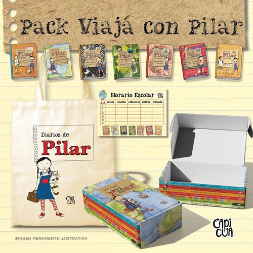 PACK VIAJA CON PILAR - FLAVIA LINS E SILVA