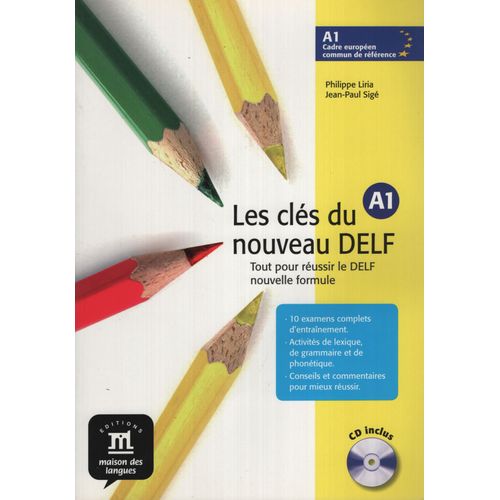 LES CLES DU NOUVEAU DELF 1 - LIVRE D`ELEVE + AUDIO CD - A1