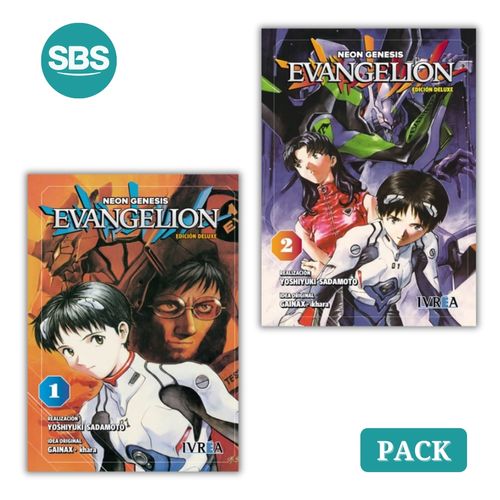 PACK EVANGELION - VOL 1 Y 2 - 2 LIBROS