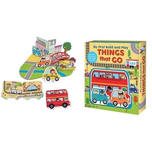 THINGS THAT GO - MY FIRST BUILD AND PLAY - CARTONE THINGS THAT GO - MY FIRST BUILD AND PLAY - CARTONE