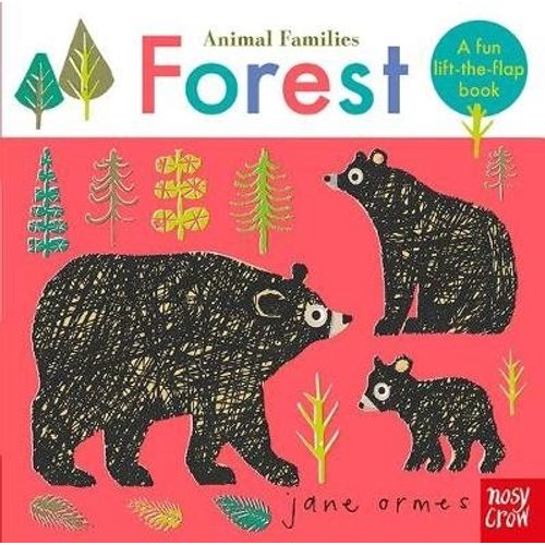 FOREST - ANIMAL FAMILIES - A FUN LIFT THE FLAP BOOK - JANE O