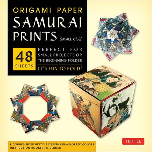 SAMURAI PRINT - ORIGAMI PAPER - 48 SHEETS