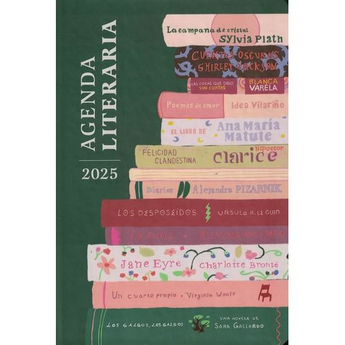 AGENDA 2025 LITERARIA - LIBROS - FERA
