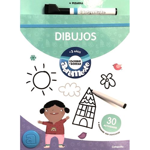 DIBUJOS +3 - ABREMENTE ESCRIBIR Y BORRAR