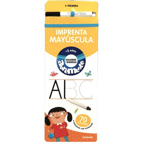 IMPRENTA MAYUSCULA +5 - ABREMENTE ESCRIBIR Y BORRAR