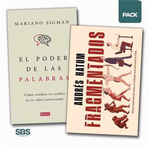 PODER DE LAS PALABRAS + FRAGMENTADOS - 2 LIBROS