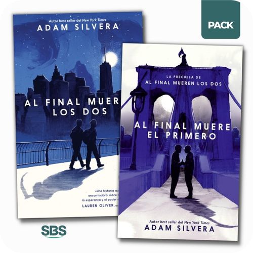 AL FINAL MUEREN LOS DOS + MUERE EL PRIMERO - 2 LIBROS - ADAM