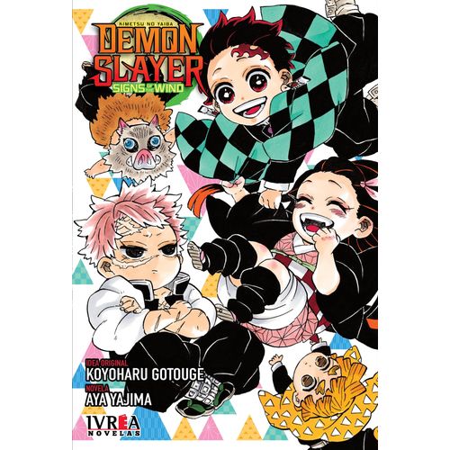 DEMON SLAYER - SIGNS OF THE WIND - NOVELA - GOTOUGE