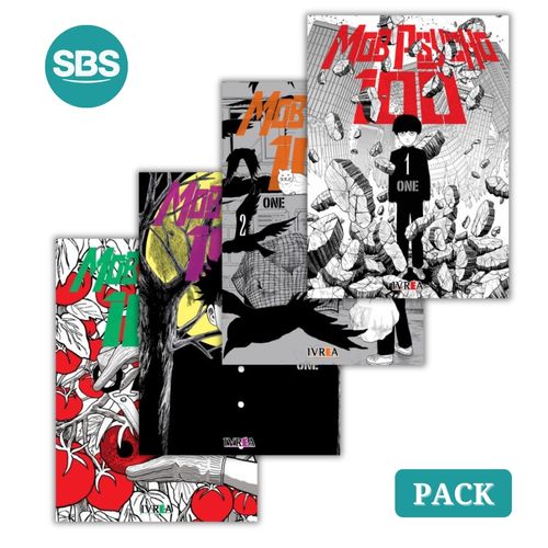 MOB PSYCHO 100 - VOL. 1 AL 4 - 4 LIBROS