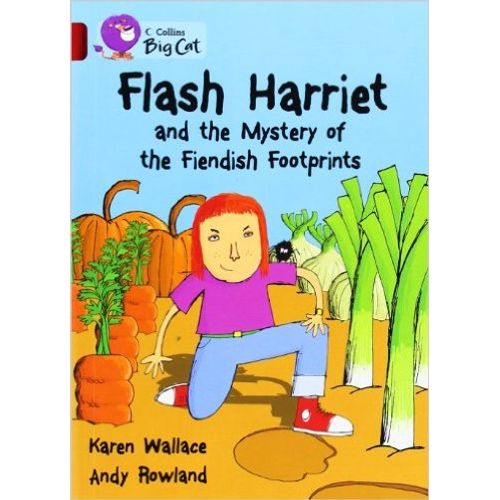 FLASH HARRIET AND THE MYSTERY OF THE FIENDISH FOOTPRINTS - B FLASH HARRIET AND THE MYSTERY OF THE FIENDISH FOOTPRINTS - B