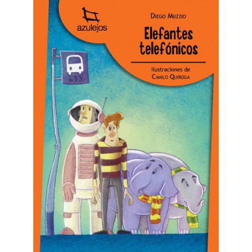 ELEFANTES TELEFONICOS - AZULEJOS NARANJA