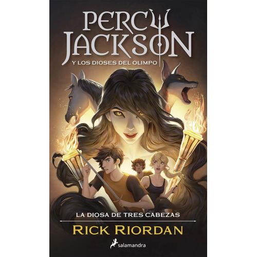 PERCY JACKSON Y LA DIOSA DE TRES CABEZAS - RICK RIORDAN