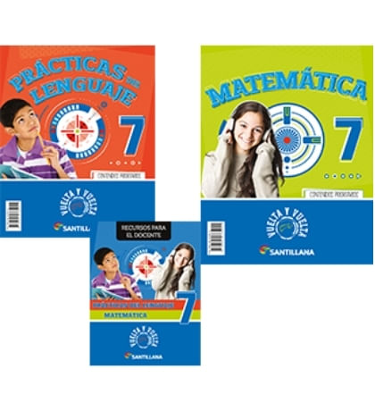 PRACTICAS DEL LENGUAJE Y MATEMATICA 7 - VUELTA Y VUELTA - SA