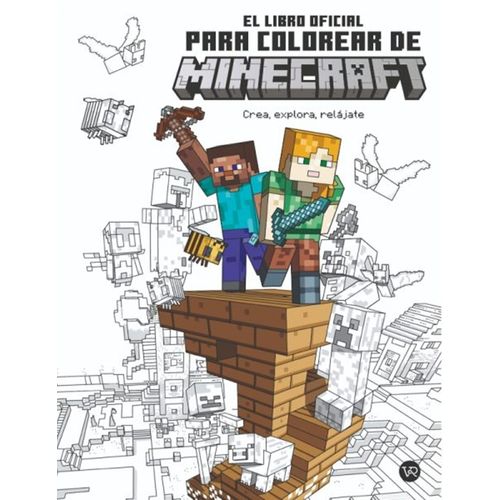 MINECRAFT - EL LIBRO OFICIAL PARA COLOREAR