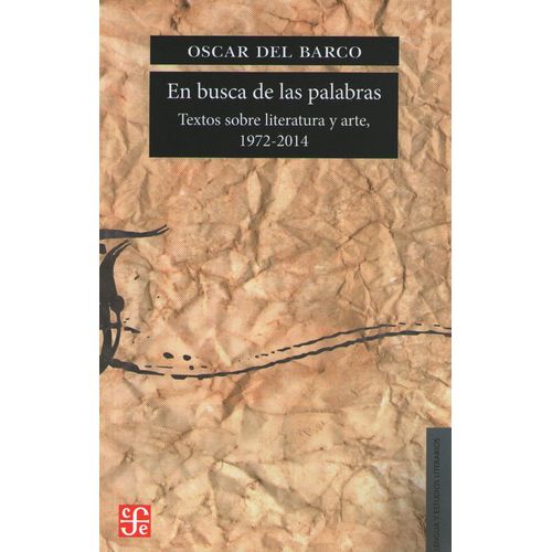 EN BUSCA DE LAS PALABRAS - DEL BARCO OSCAR