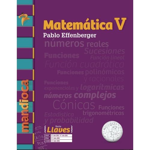 MATEMATICA V - SERIE LLAVES - LIBRO + ACCESO DIGITAL - MANDI