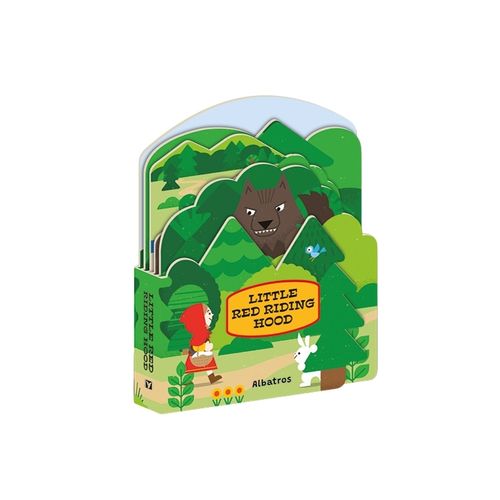 LITTLE RED RIDING HOOD  - FAIRY TALE SHAPE BOOKS
