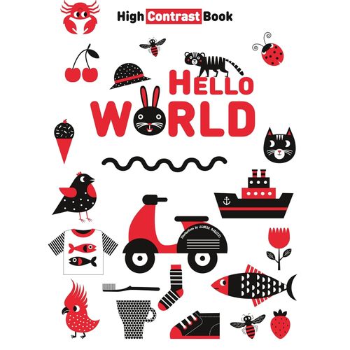 HELLO, WORLD - HIGH CONTRAST BOOK